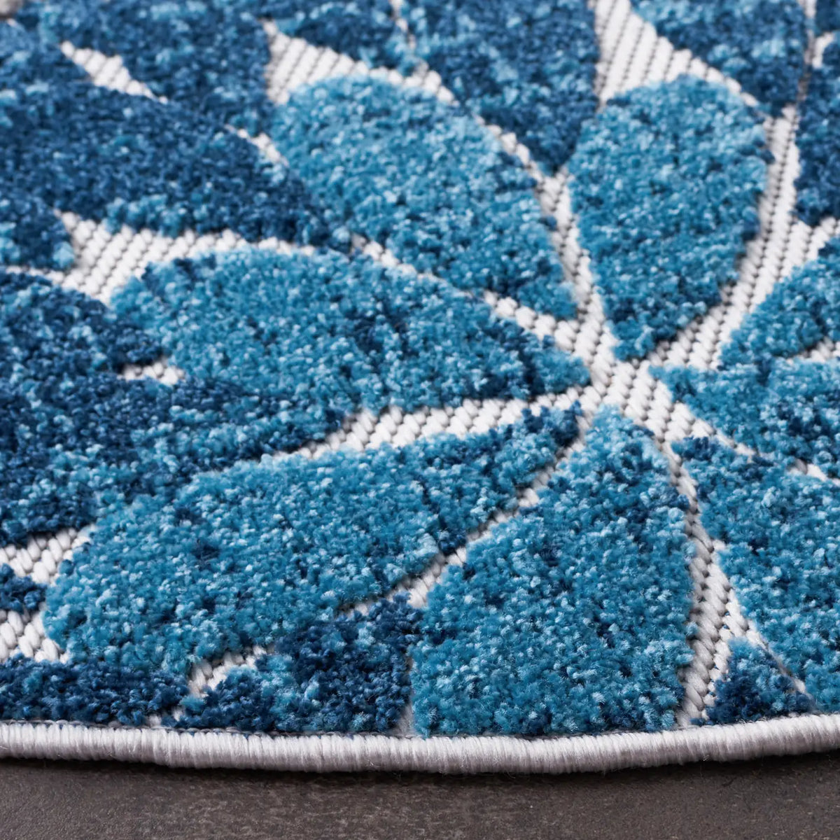 Safavieh Cabana 10'-0" x 10'-0" Rug in Grey / Blue