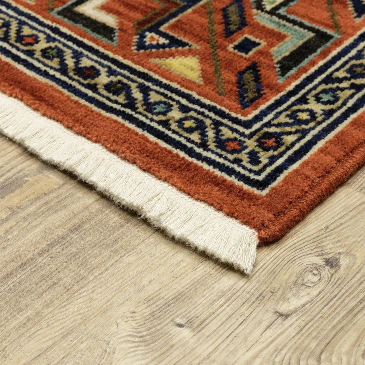 Oriental Weavers Sphinx Lilihan 002C6 Red/ Multi Rugs - corner detail