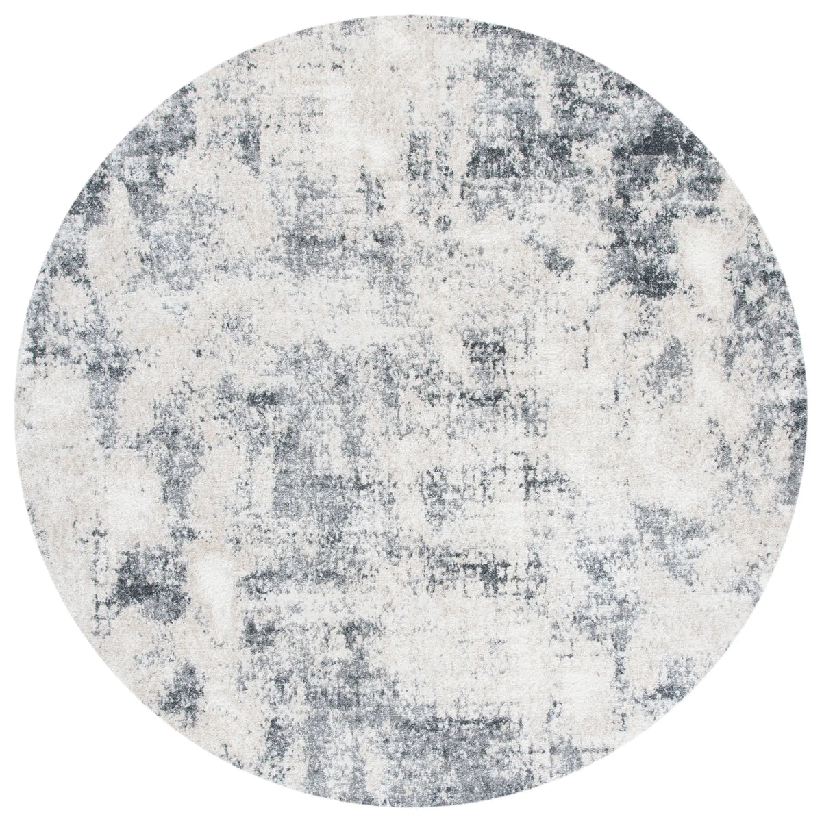 Safavieh Aston 6'-7" x 6'-7" Rug in Ivory / Grey