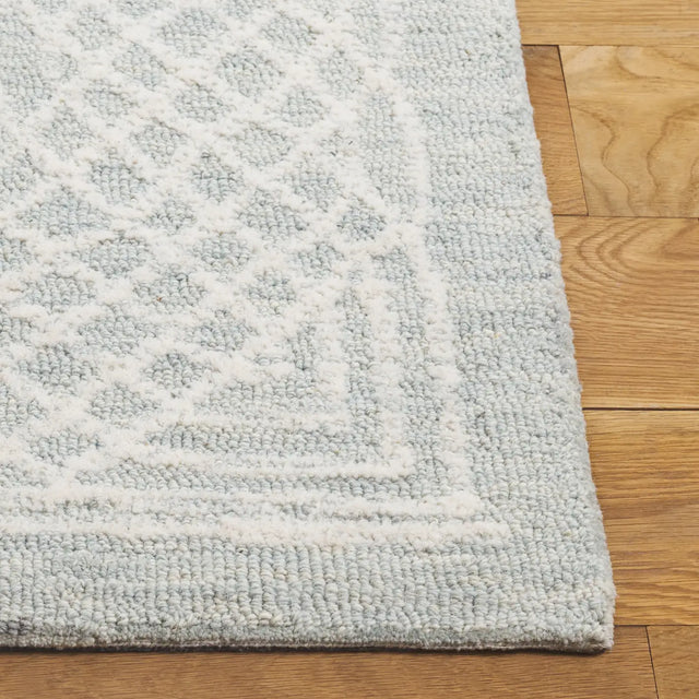 Safavieh Ebony 4'-0" x 6'-0" Rug in Grey / Ivory