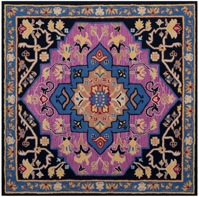 Safavieh Bellagio 5'-0" x 5'-0" Rug in Pink / Multi
