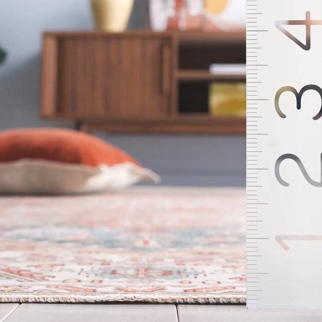 Safavieh Arizona 4'-0" x 6'-0" Rug in Sage / Rust
