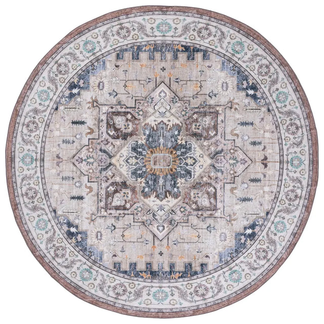 Safavieh Arizona 6'-0" x 6'-0" Rug in Beige / Ivory