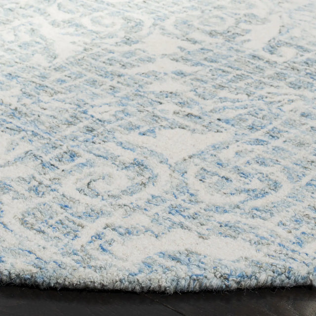Safavieh Abstract 6'-0" x 6'-0" Rug in Light Blue