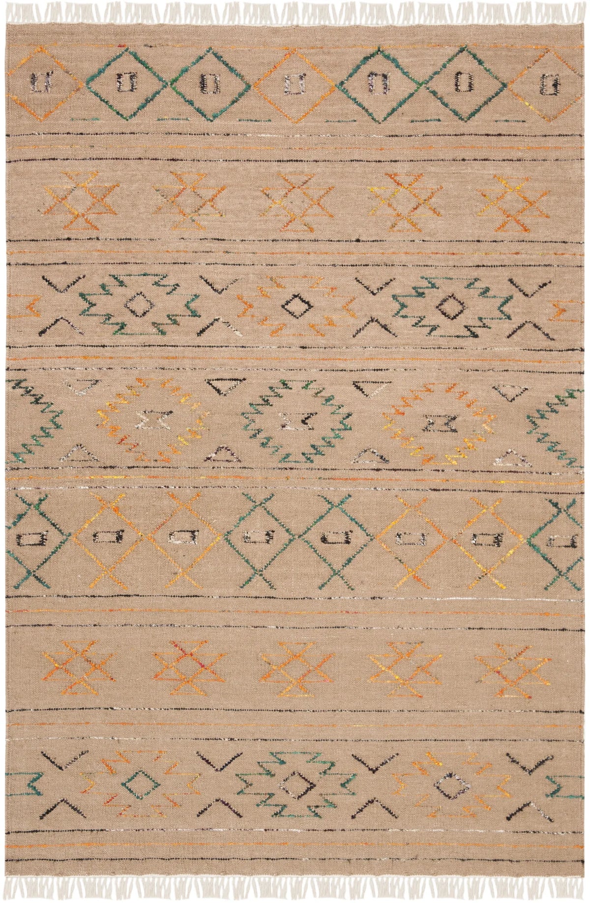 Safavieh Safari 4'-0" x 6'-0" Rug in Multi
