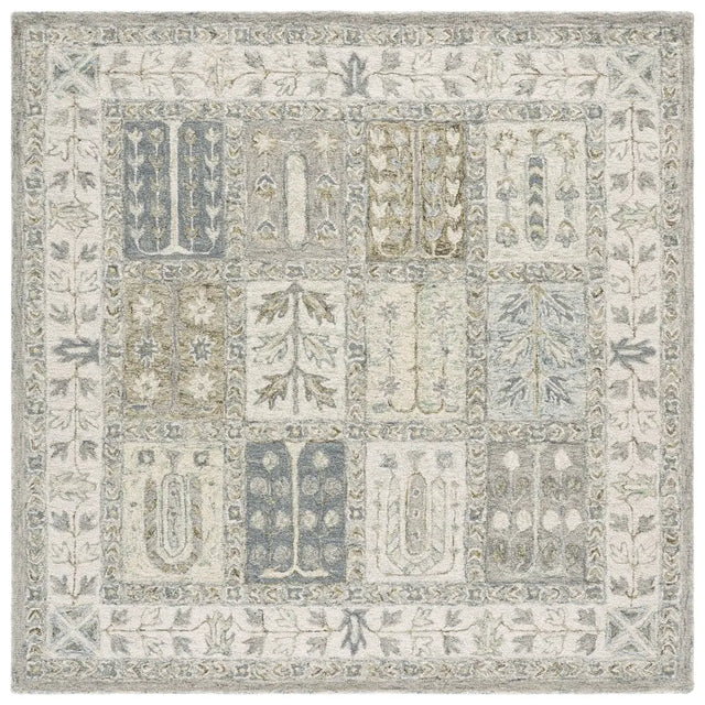 Safavieh Metro 6'-0" x 6'-0" Rug in Grey / Beige