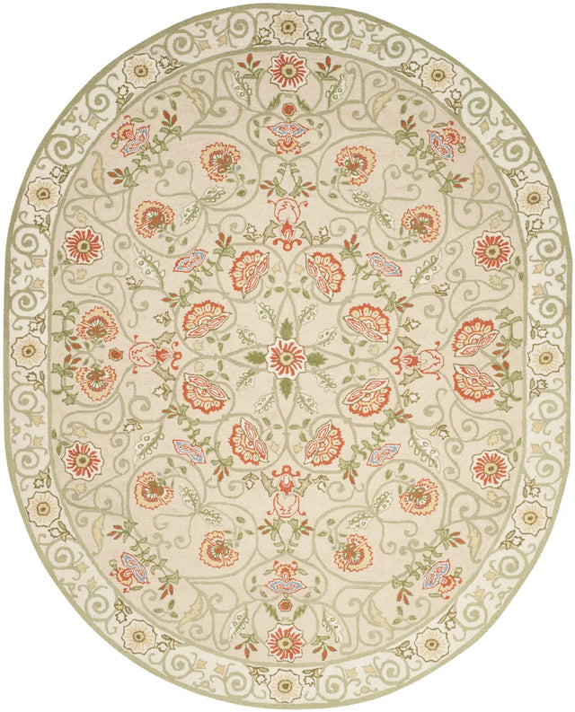 Safavieh Chelsea 7'-6" x 9'-6" Rug in Beige / Green