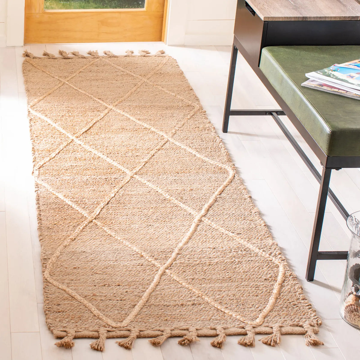Safavieh Natural Fiber 2'-3" x 10'-0" Rug in Natural