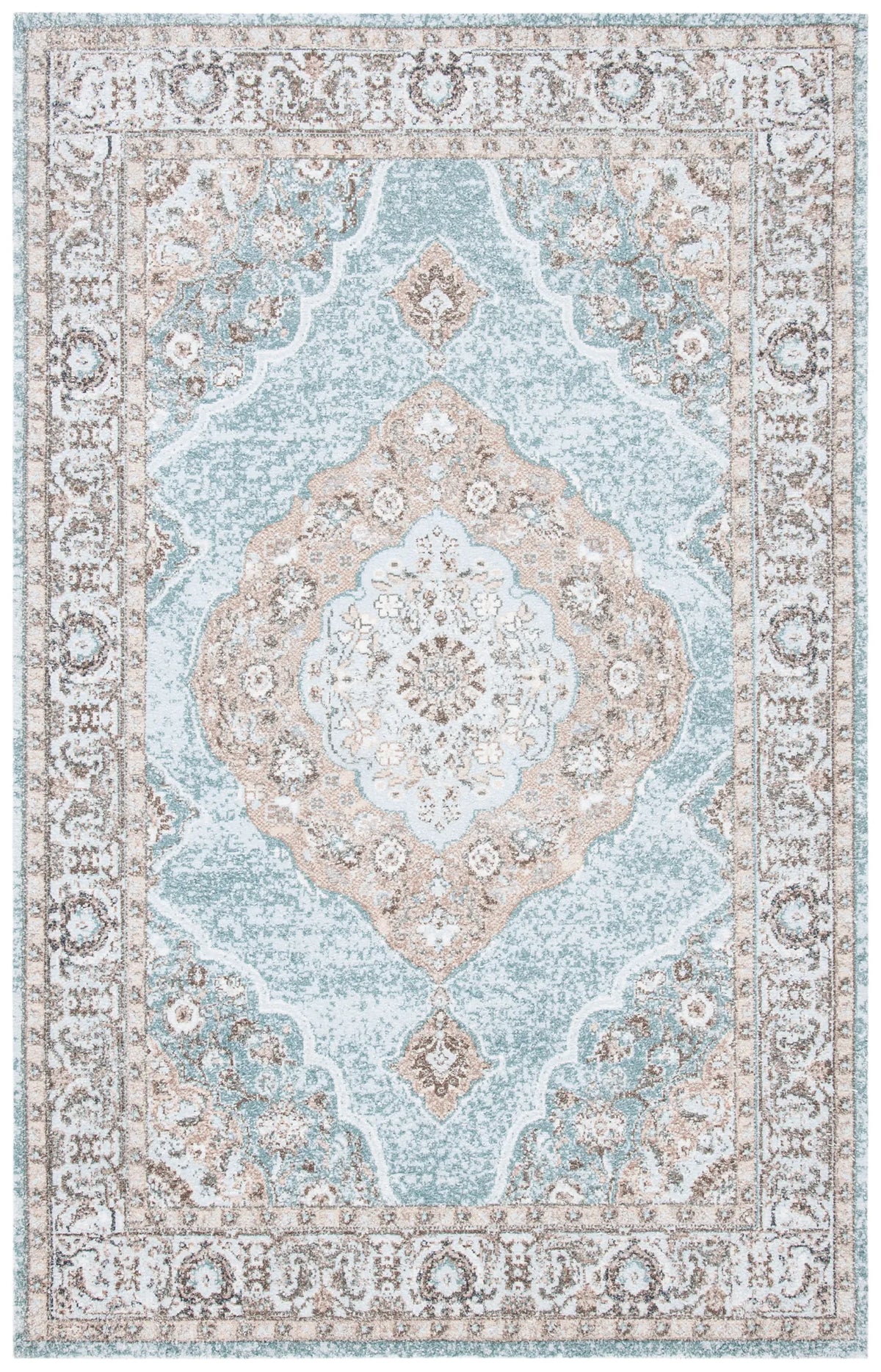 Safavieh Classic Vintage 4'-0" x 6'-0" Rug in Sage / Green
