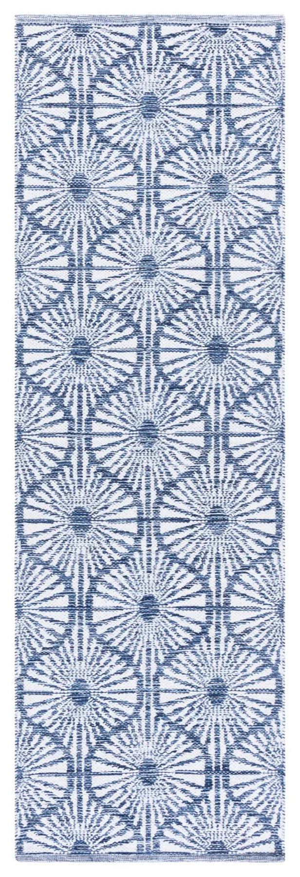 Safavieh Montauk 2'-3" x 7'-0" Rug in Navy / Ivory