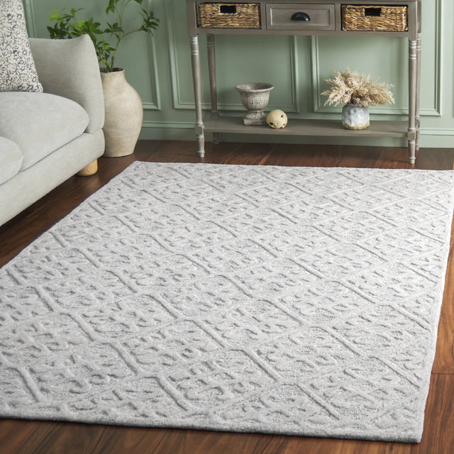 Safavieh Harvest 4'-0" x 6'-0" Rug in Light Blue / Grey