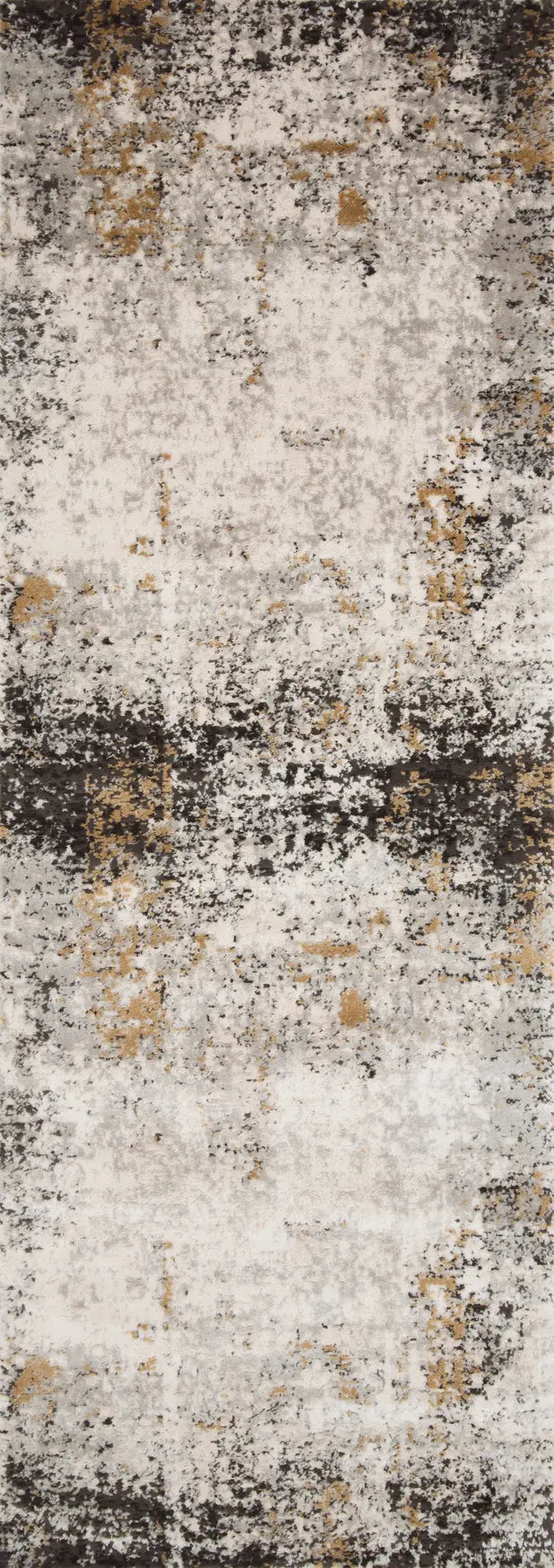 Loloi Alchemy Alc-02 Granite/Gold Rugs - runner flat