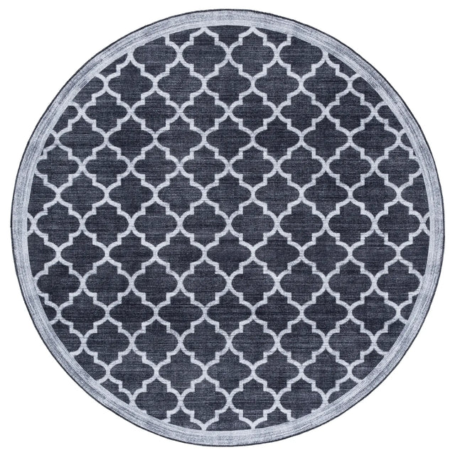 Safavieh Arizona 6'-0" x 6'-0" Rug in Black / Grey