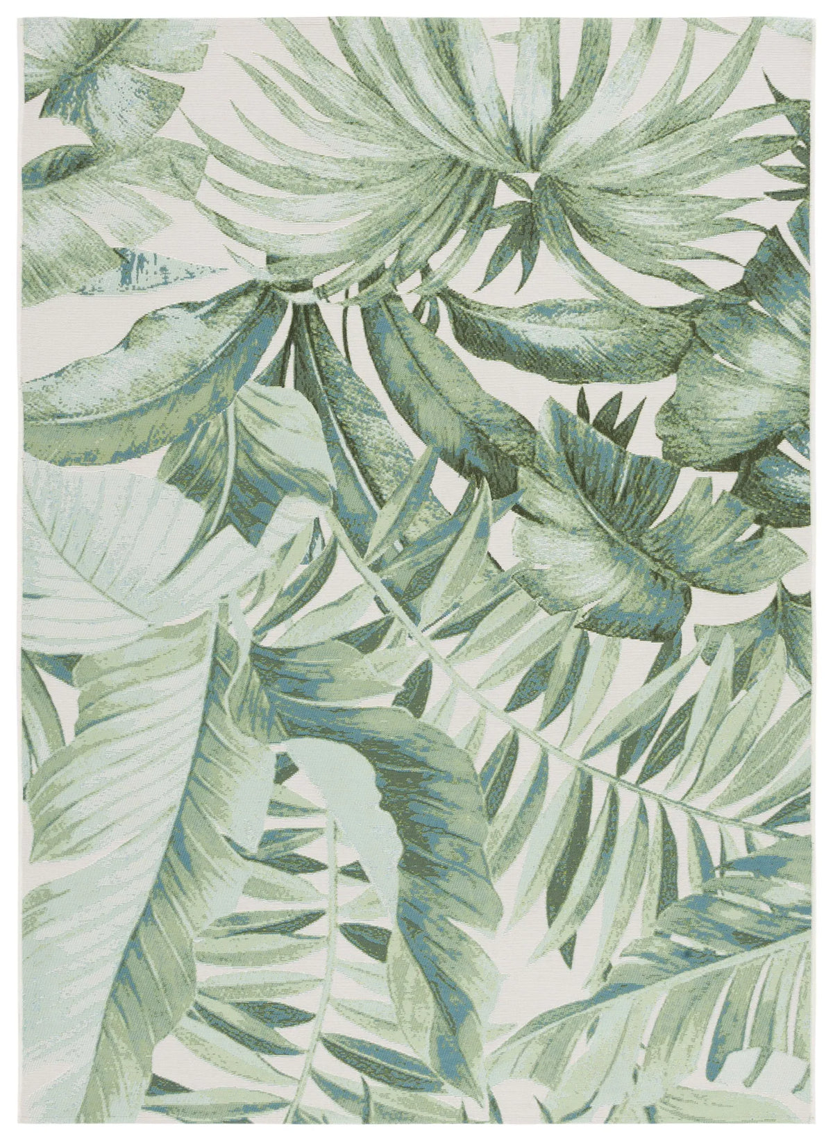 Safavieh Barbados 500 4'-0" x 6'-0" Rug in Green / Teal