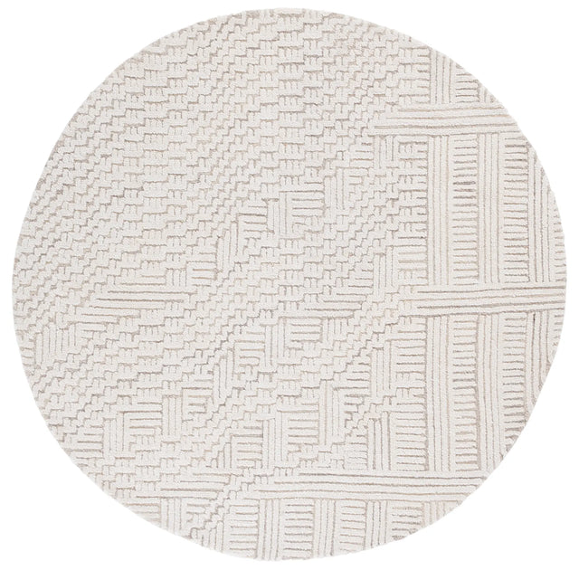 Safavieh Harvest 6'-0" x 6'-0" Rug in Beige / Ivory
