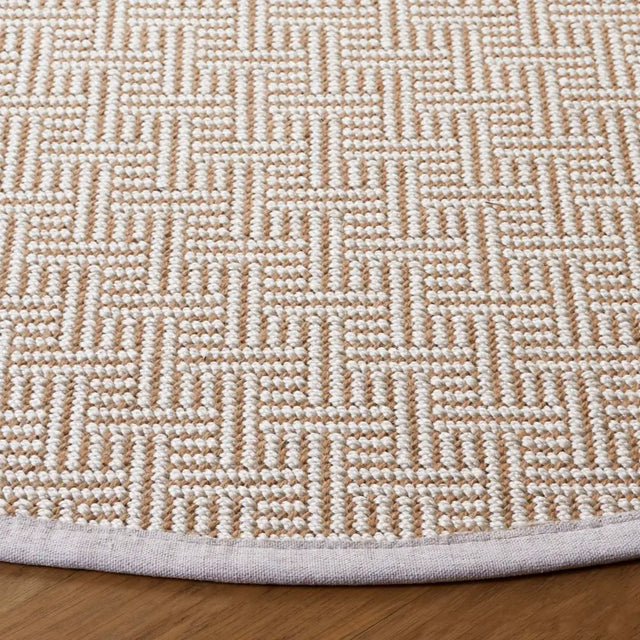 Safavieh Natural Fiber 6'-0" x 6'-0" Rug in Natural / Ivory
