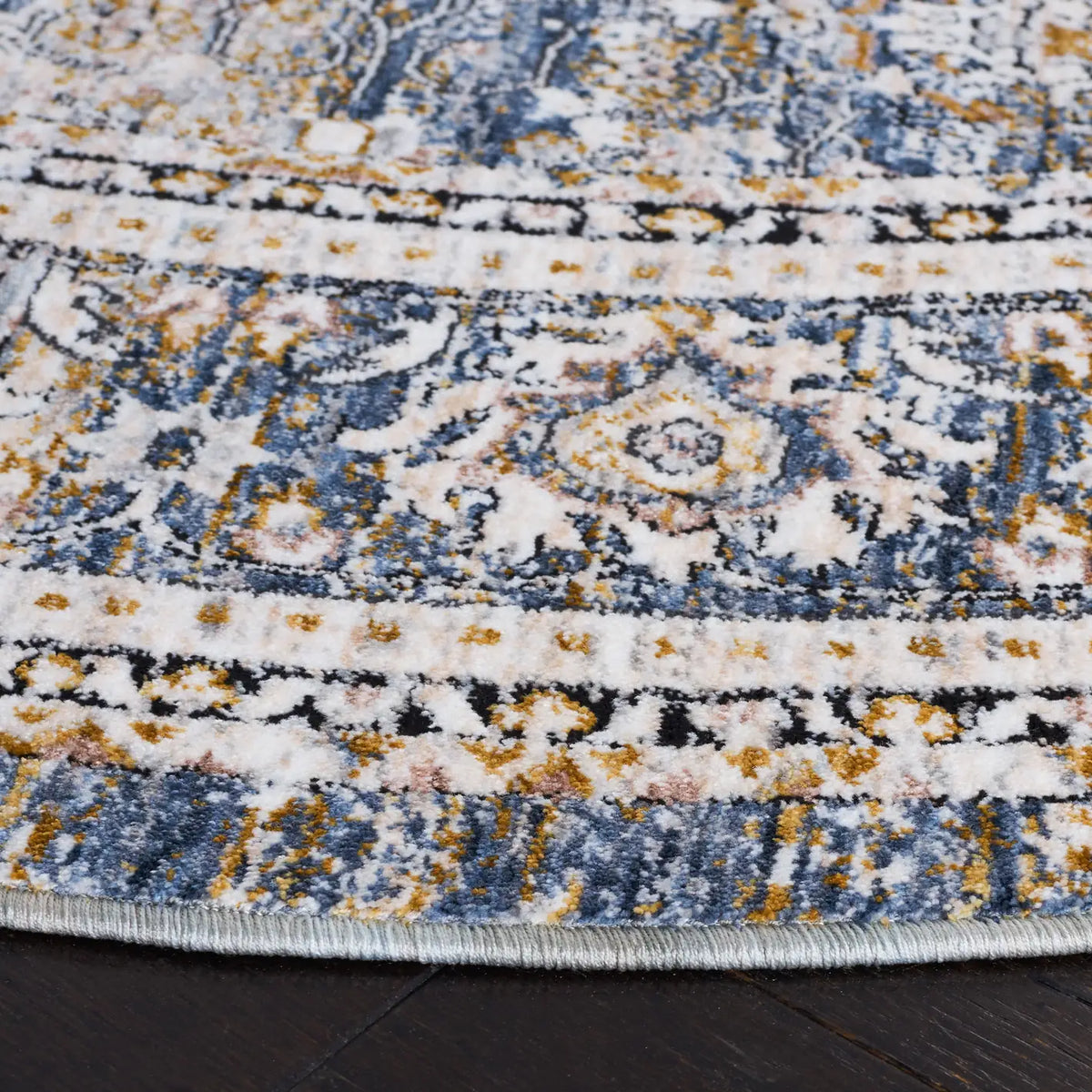 Safavieh Moondust 600 6'-0" x 6'-0" Rug in Blue / Grey