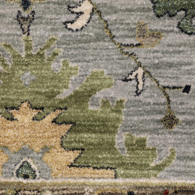 Oriental Weavers Sphinx ELIANA ELI03 Blue Floral Rugs - room scene 2