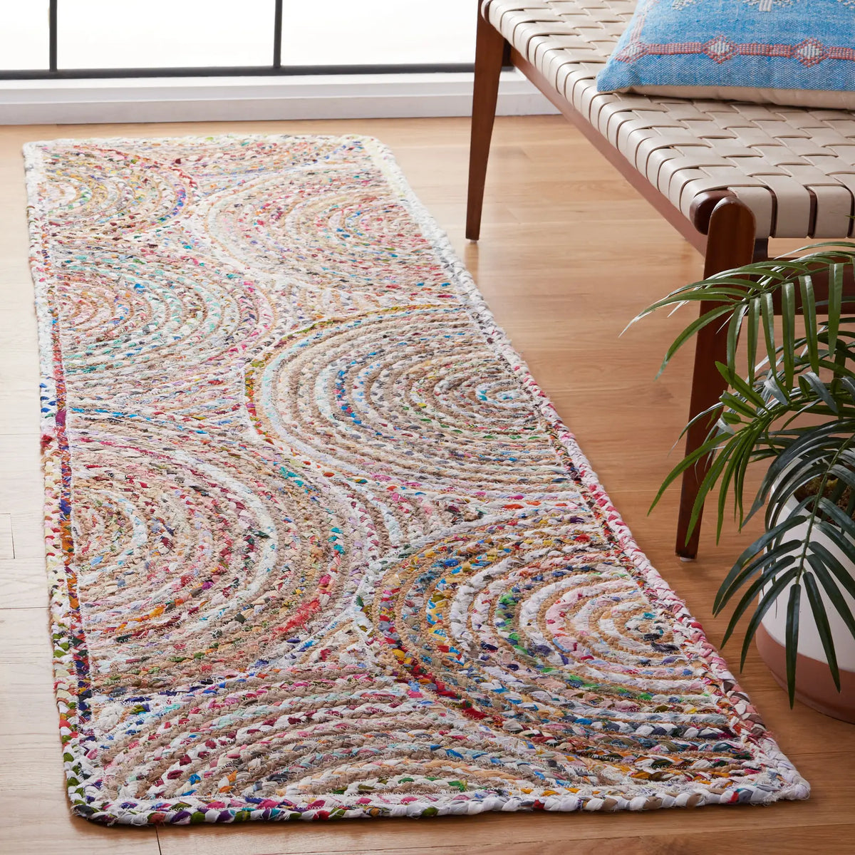 Safavieh Cape Cod 2'-3" x 8'-0" Rug in Beige / Multi