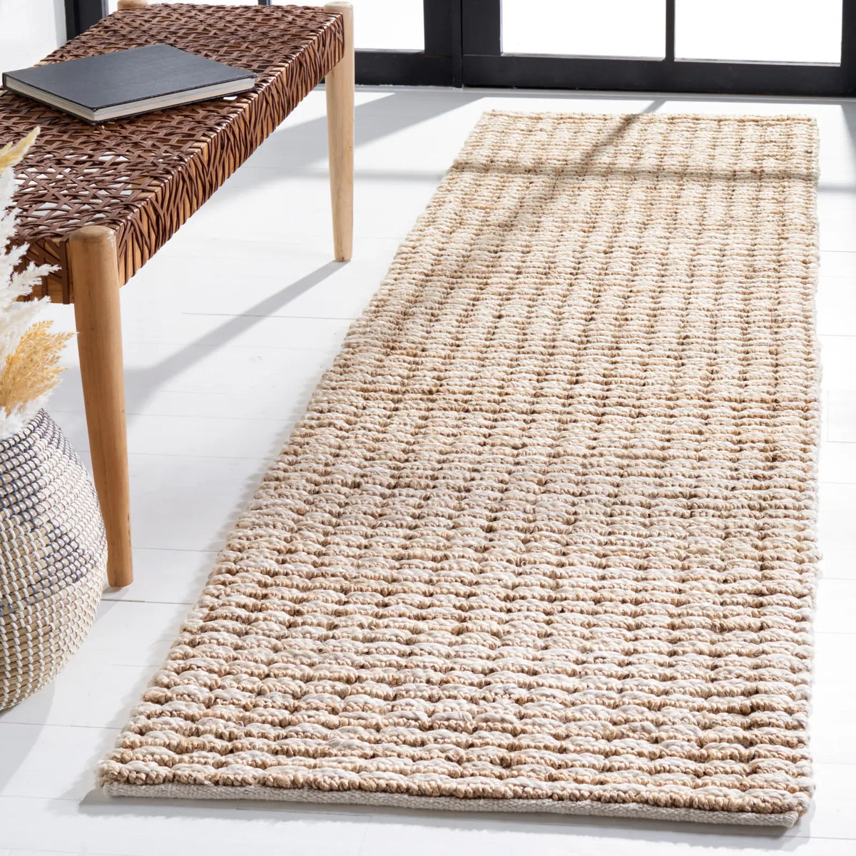 Safavieh Natural Fiber 2'-3" x 8'-0" Rug in Natural / Ivory