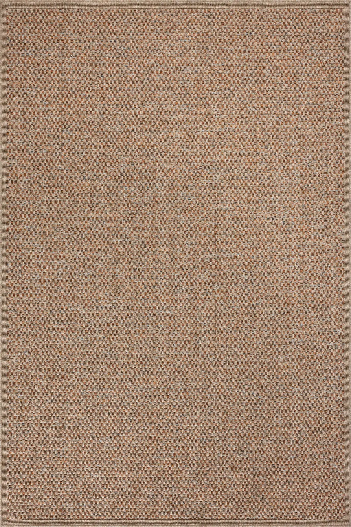 Loloi Merrick Mer-01 Oatmeal/Sunrise Rug - main flat