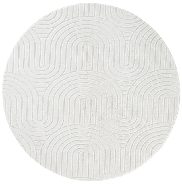 Safavieh Versailles 6'-0" x 6'-0" Rug in Ivory