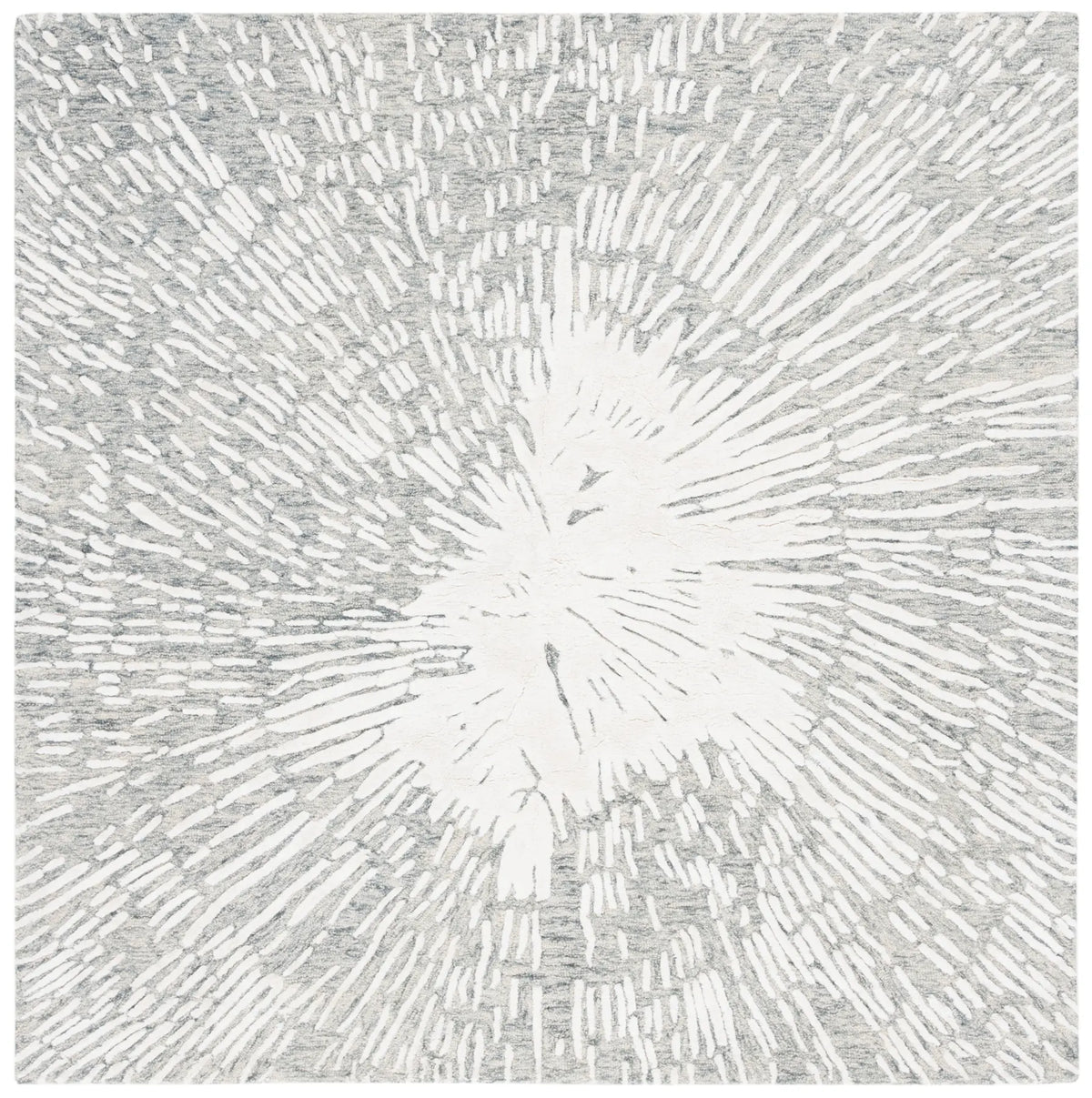 Safavieh Soho 6'-0" x 6'-0" Rug in Grey / Ivory