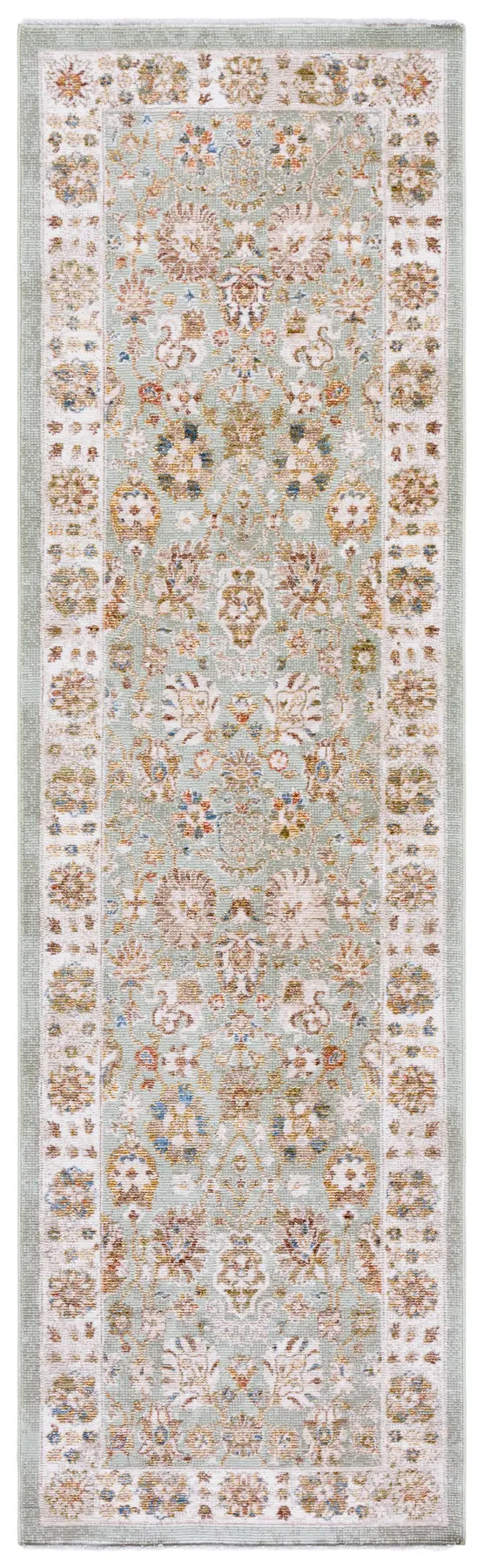 Safavieh Ellwood 2'-3" x 8'-0" Rug in Olive / Beige