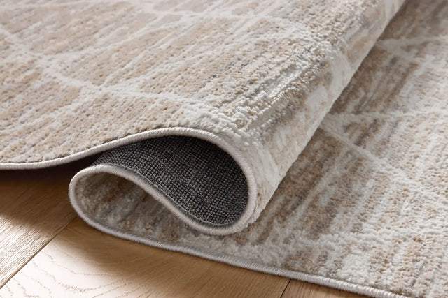 Loloi Townes TOW-01 Pebble / Beige Rug - pile height