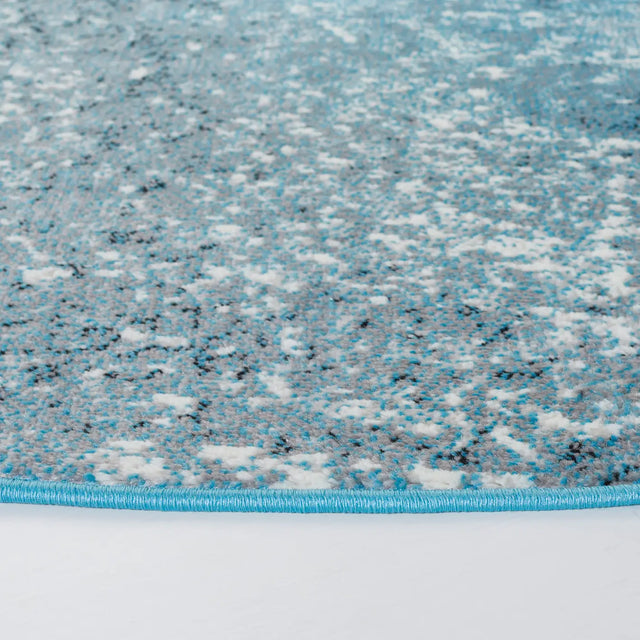 Safavieh Skyler 6'-7" x 6'-7" Rug in Silver / Blue