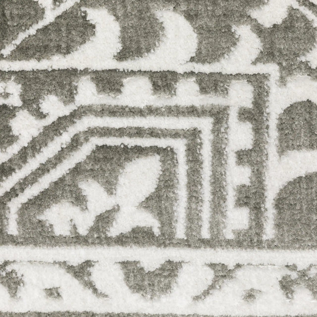 Oriental Weavers Montecito 1101W Grey/ White Rug - room scene 2