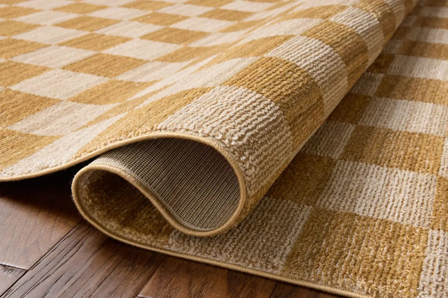 Chris Loves Julia x Loloi Calvin CLV-01 Apricot / Ivory Rug - pile height