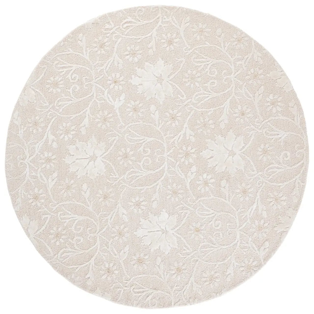 Safavieh Glamour 6'-0" x 6'-0" Rug in Ivory