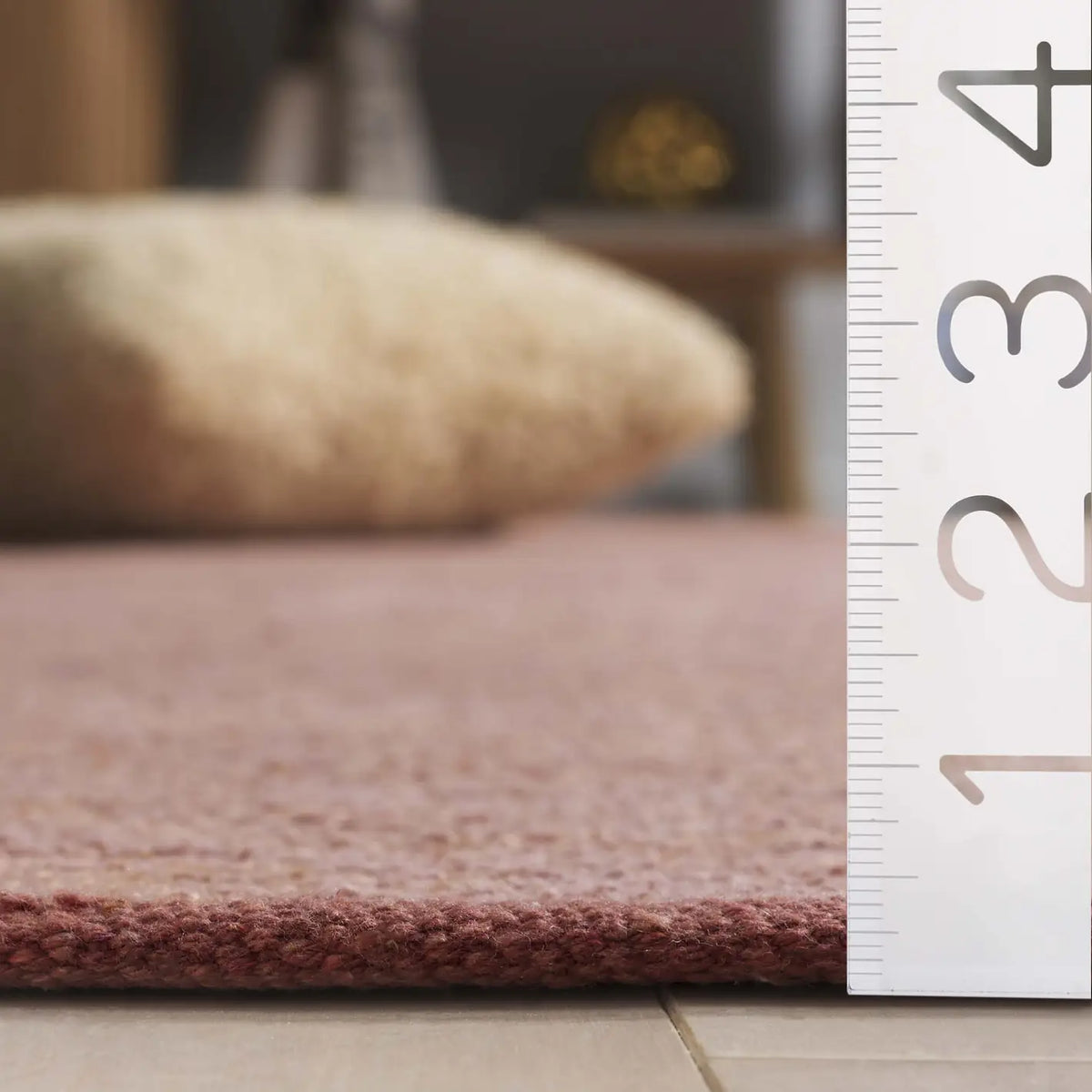 Safavieh Montauk 4'-0" x 6'-0" Rug in Rust