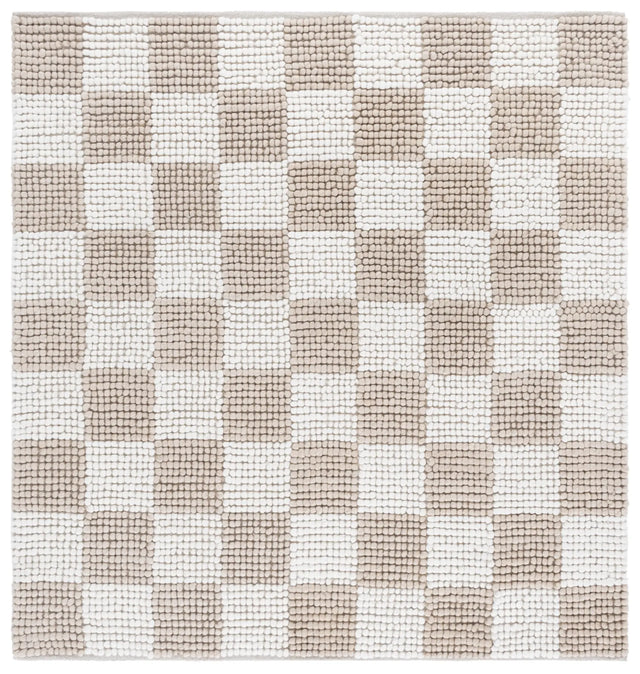 Safavieh Natura 6'-0" x 6'-0" Rug in Taupe / Ivory