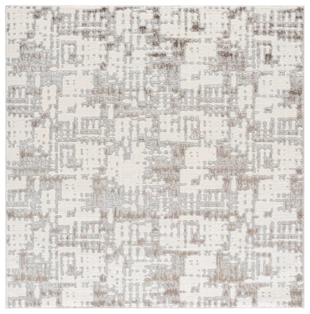Safavieh Pearl 6'-7" x 6'-7" Rug in Ivory / Grey
