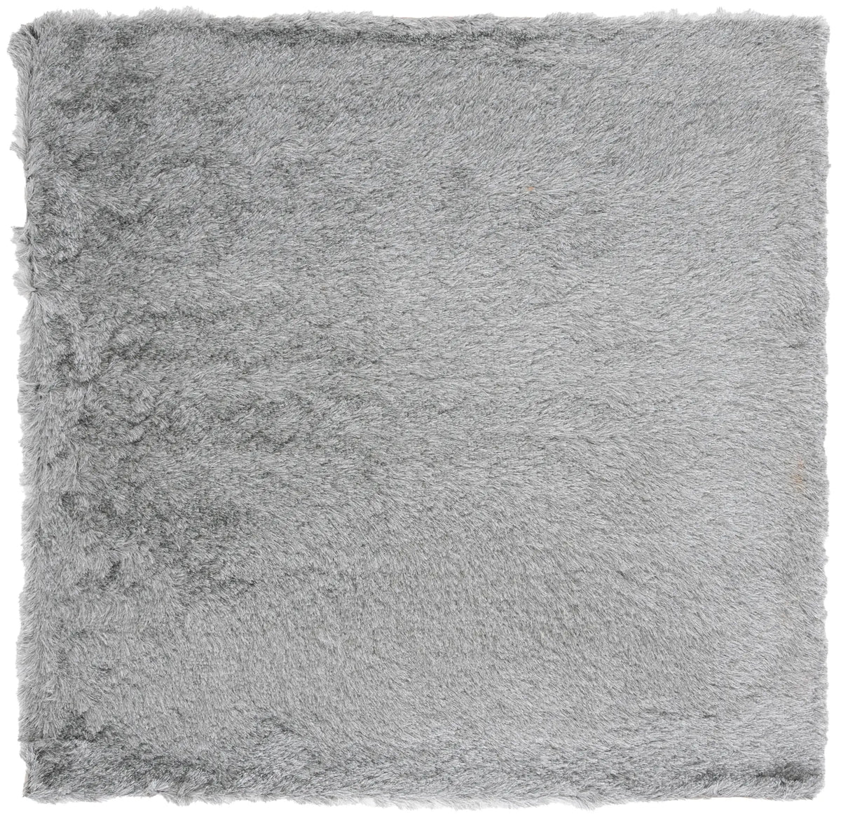 Safavieh Shag 7'-0" x 7'-0" Rug in Silver