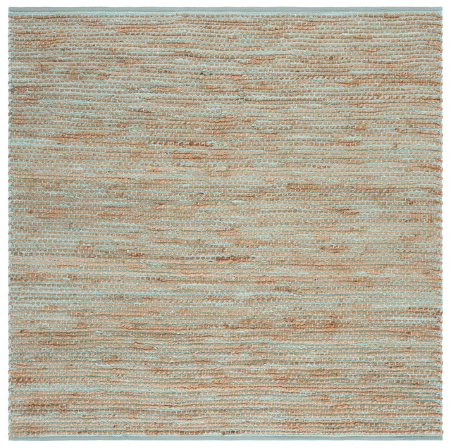 Safavieh Cape Cod 6'-0" x 6'-0" Rug in Turquoise / Natural
