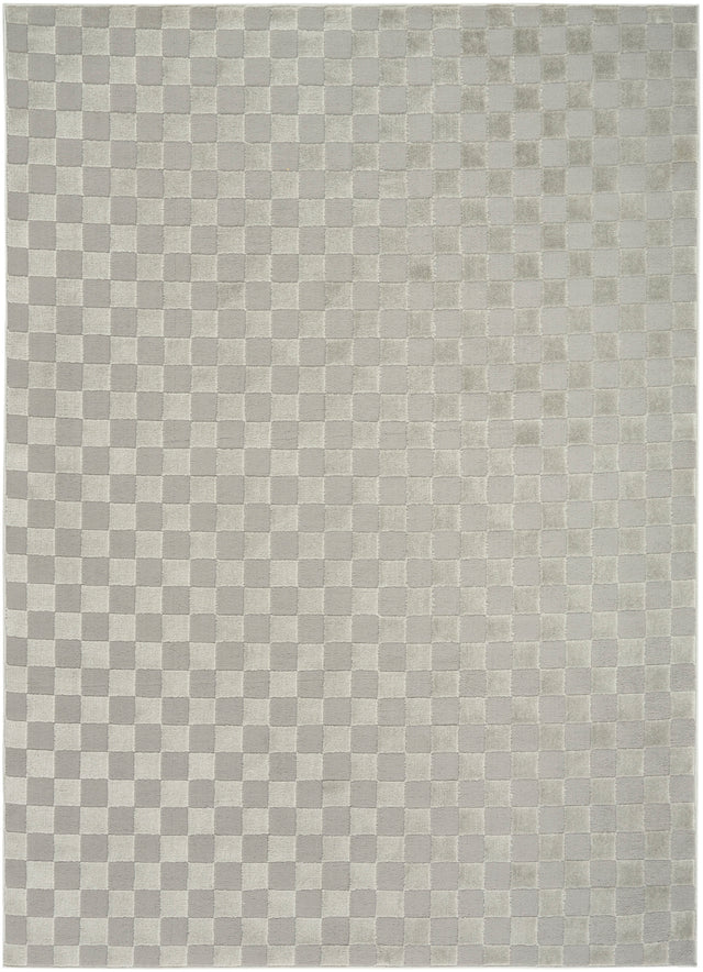 Nourison Serenity Home SRH09 Grey Contemporary Area Rugs