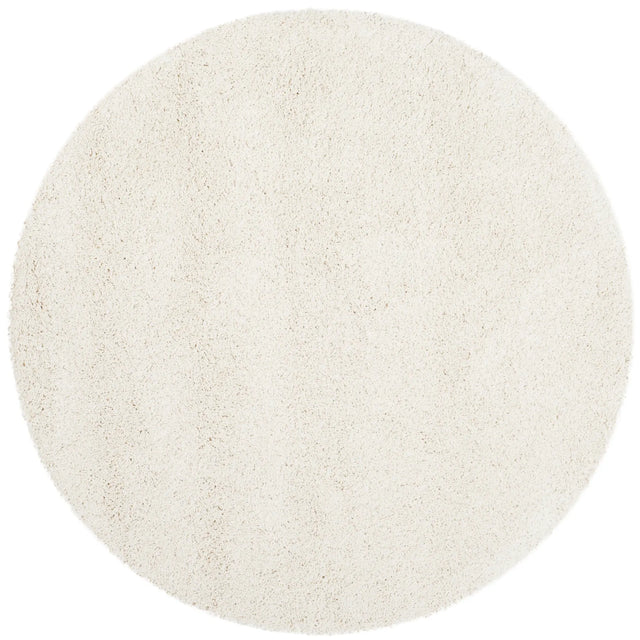 Safavieh Milan Shag 5'-1" x 5'-1" Rug in Ivory