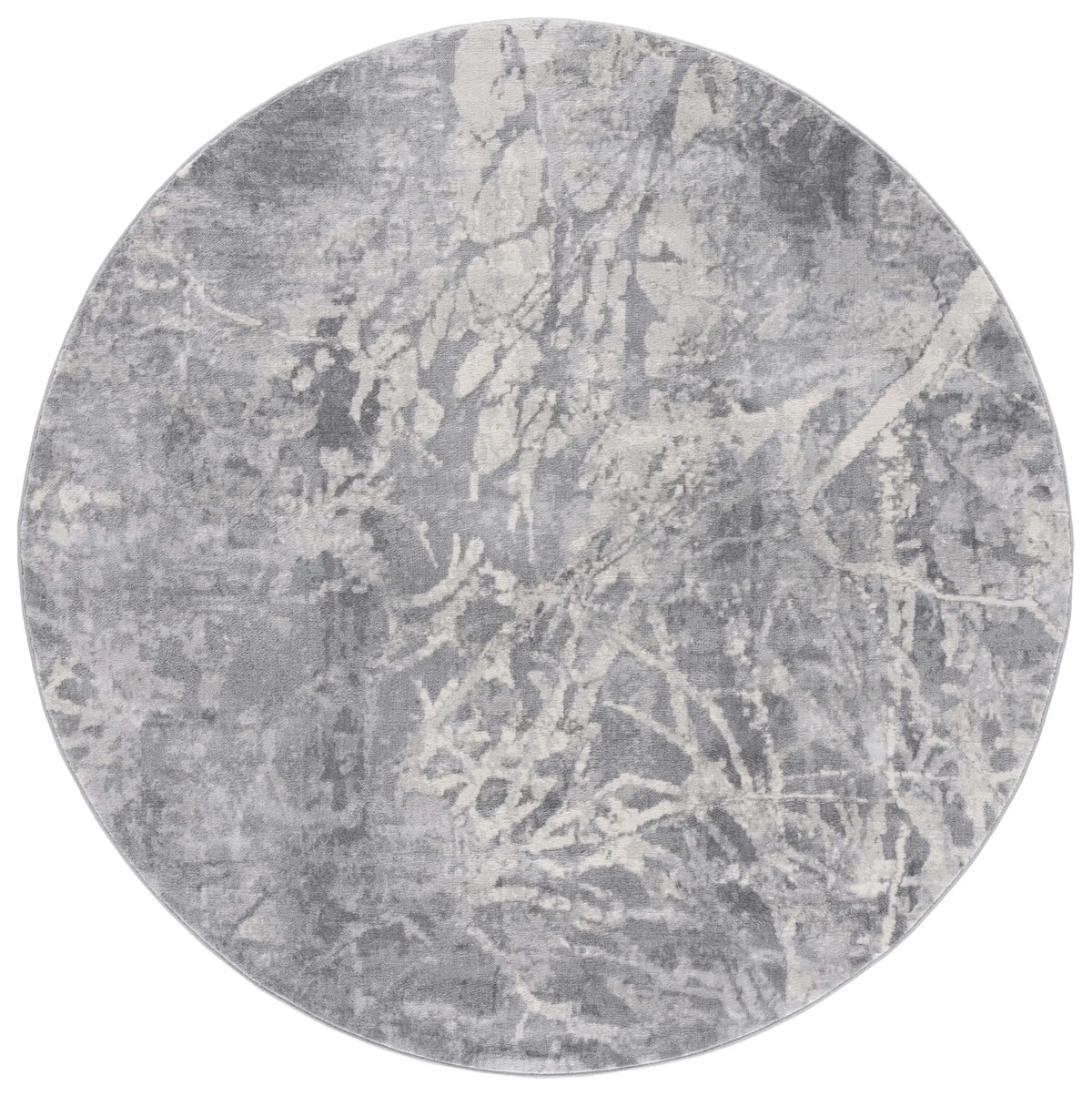 Safavieh Jasper 100 6'-7" x 6'-7" Rug in Grey / Ivory