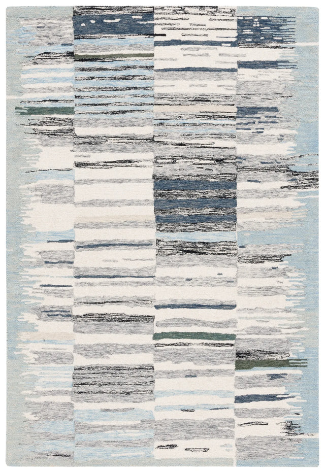 Safavieh Ebony 4'-0" x 6'-0" Rug in Ivory / Grey