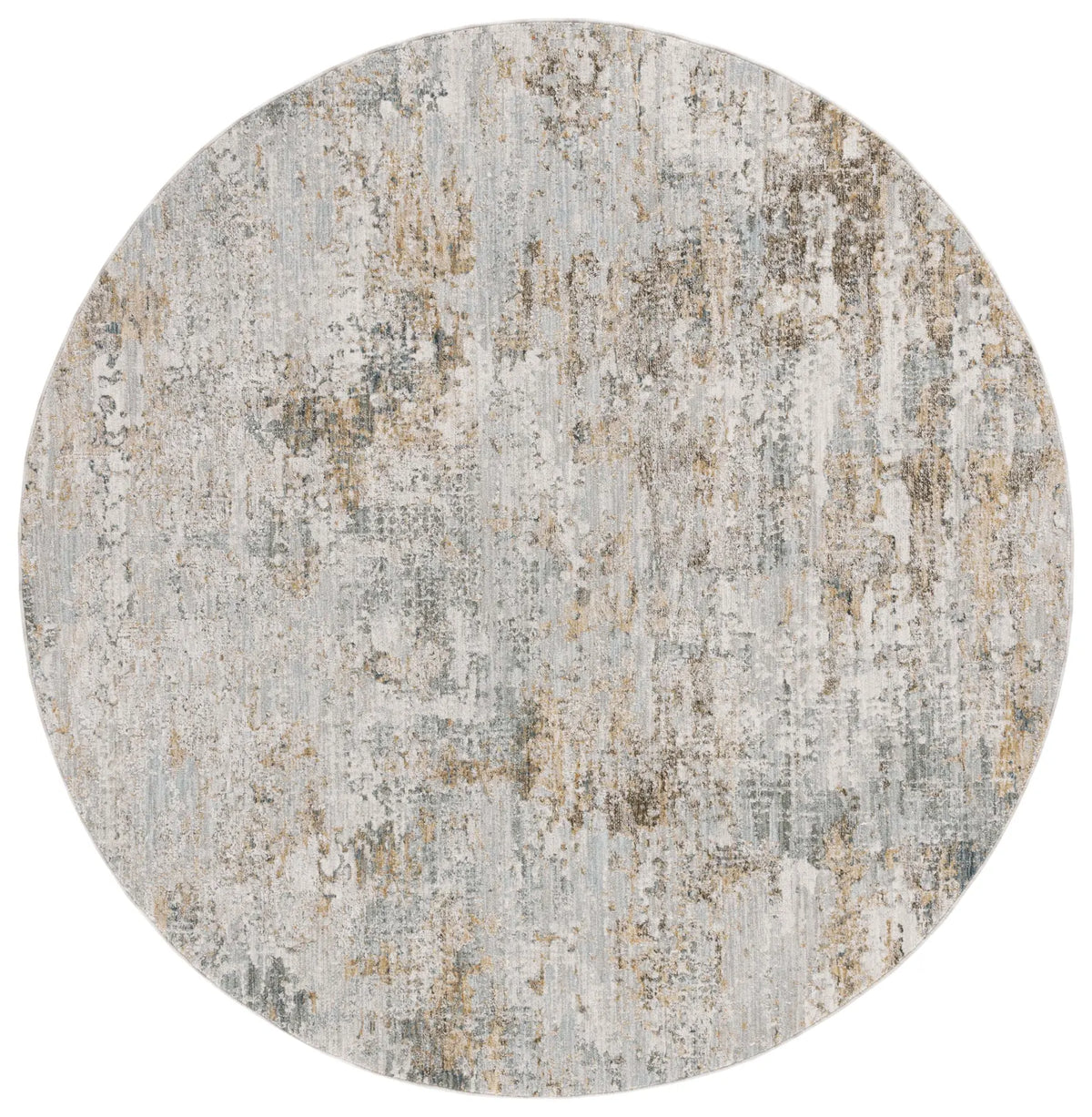 Safavieh Adrianna 6'-7" x 6'-7" Rug in Blue / Gold