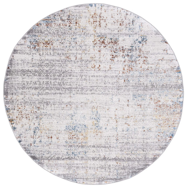 Safavieh Amelia 6'-7" x 6'-7" Rug in Grey / Light Grey