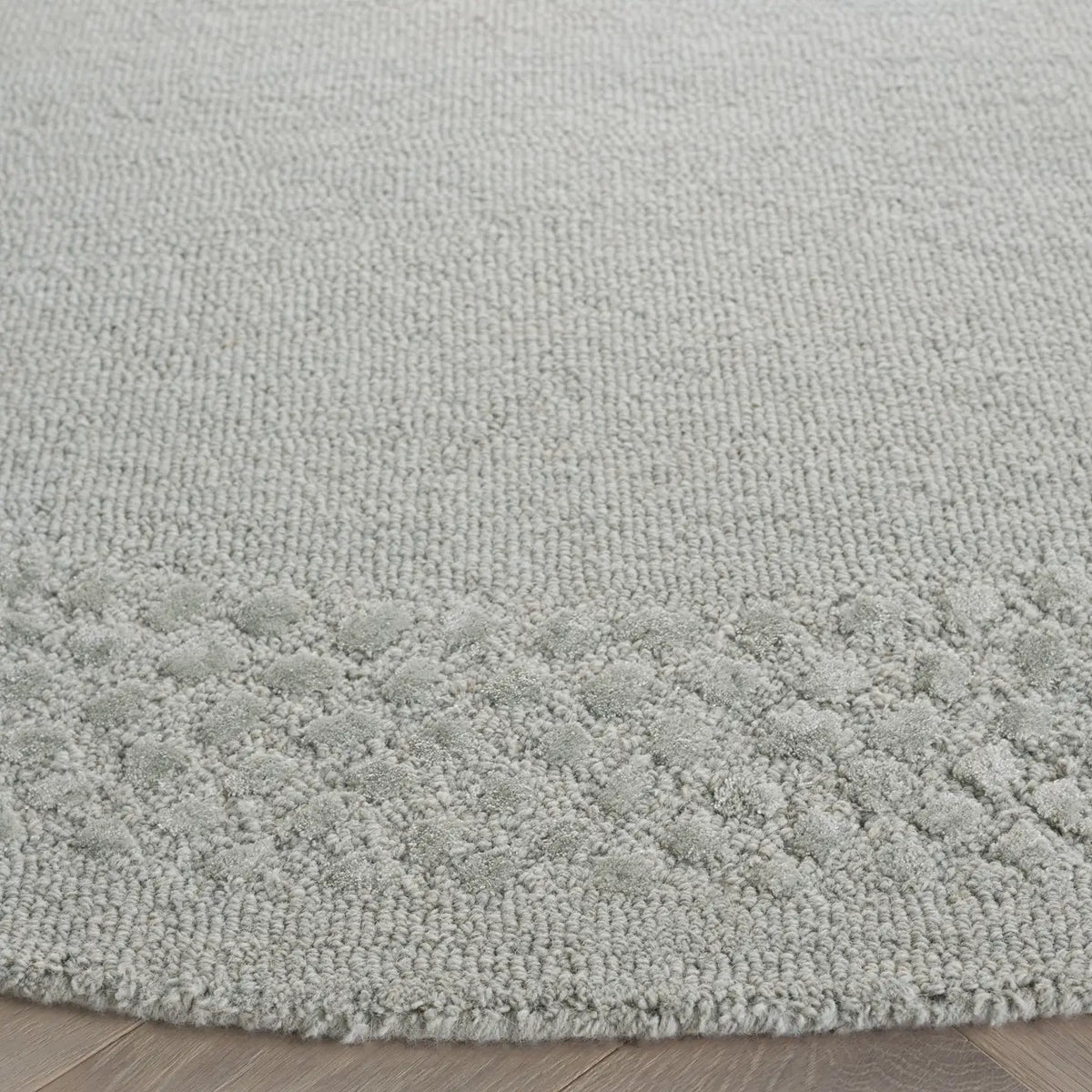 Safavieh Glamour 6'-0" x 6'-0" Rug in Light Grey