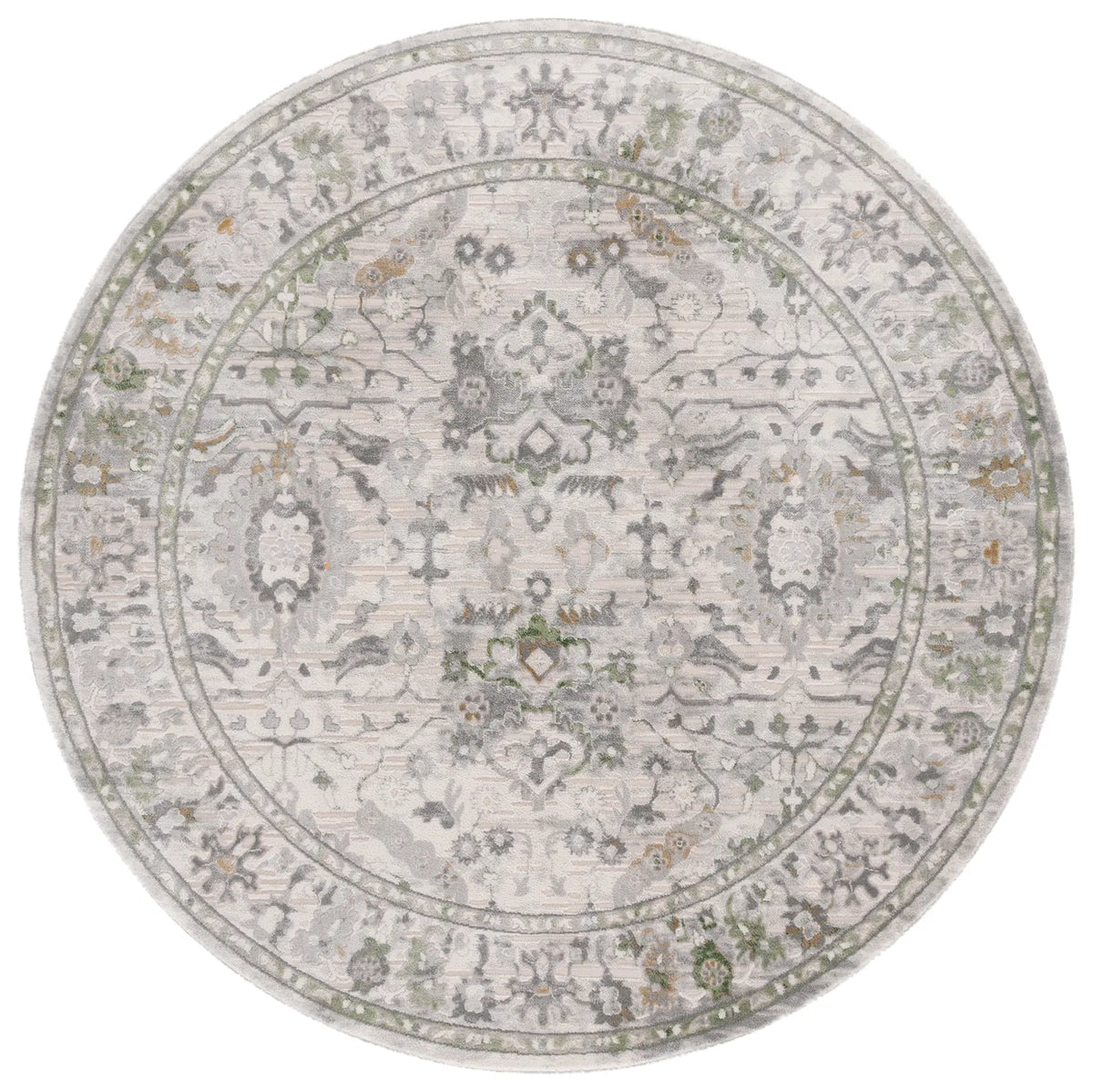 Safavieh Prestige 6'-7" x 6'-7" Rug in Ivory / Grey