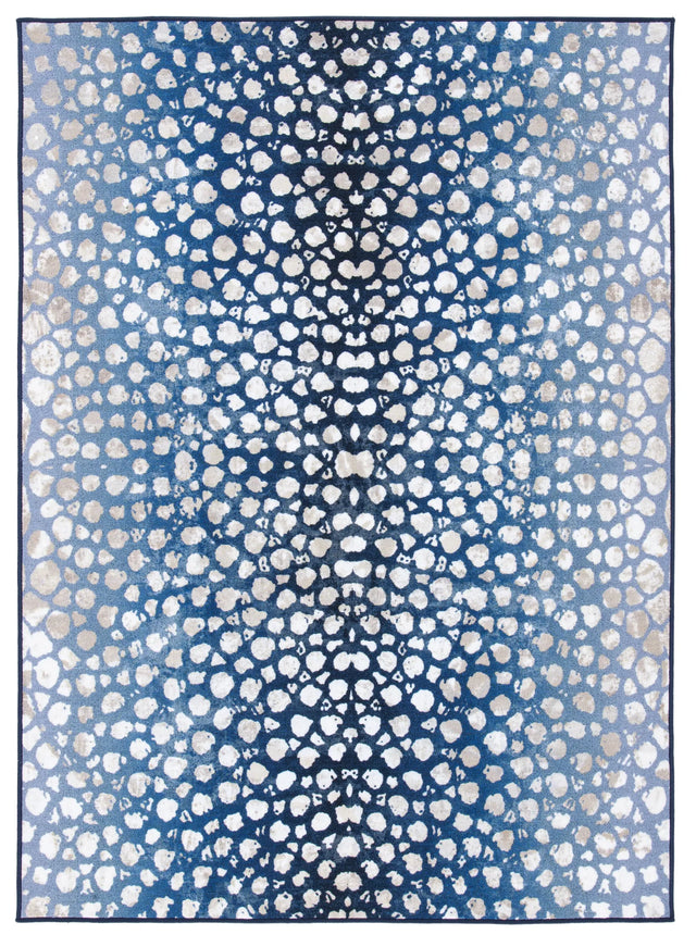 Safavieh Journey 4'-4" x 6'-0" Rug in Navy / Beige