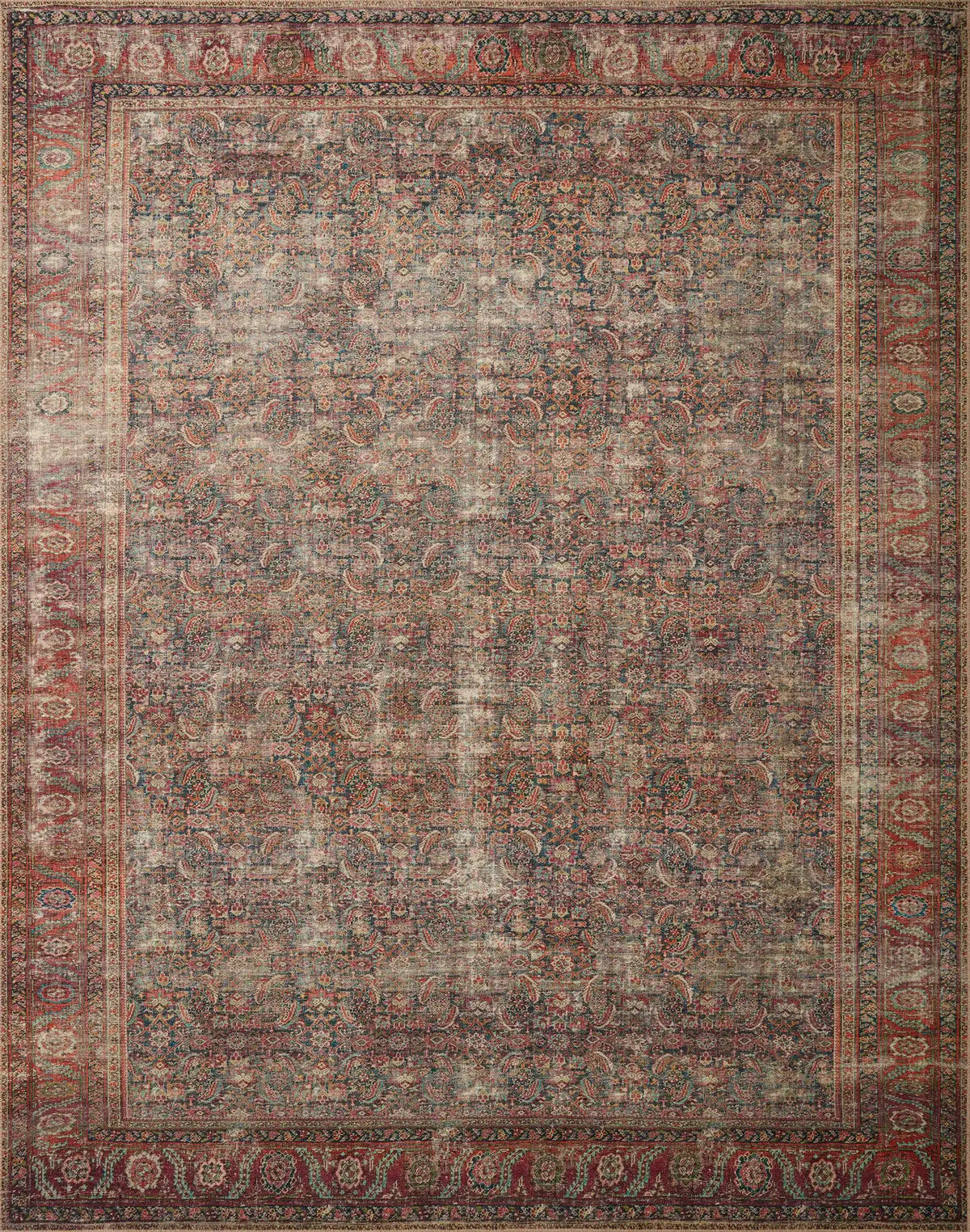 Loloi Wynter Wyn-09 Onyx/Multi Rugs - main flat