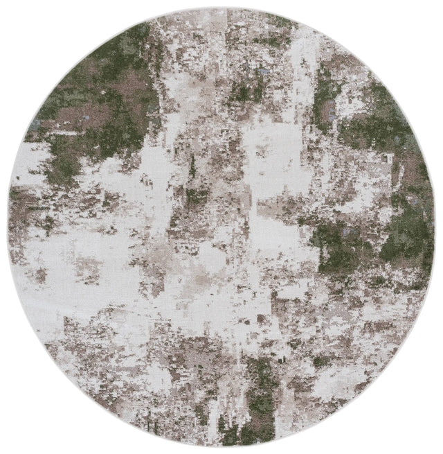 Safavieh Bayside 6'-7" x 6'-7" Rug in Ivory / Green