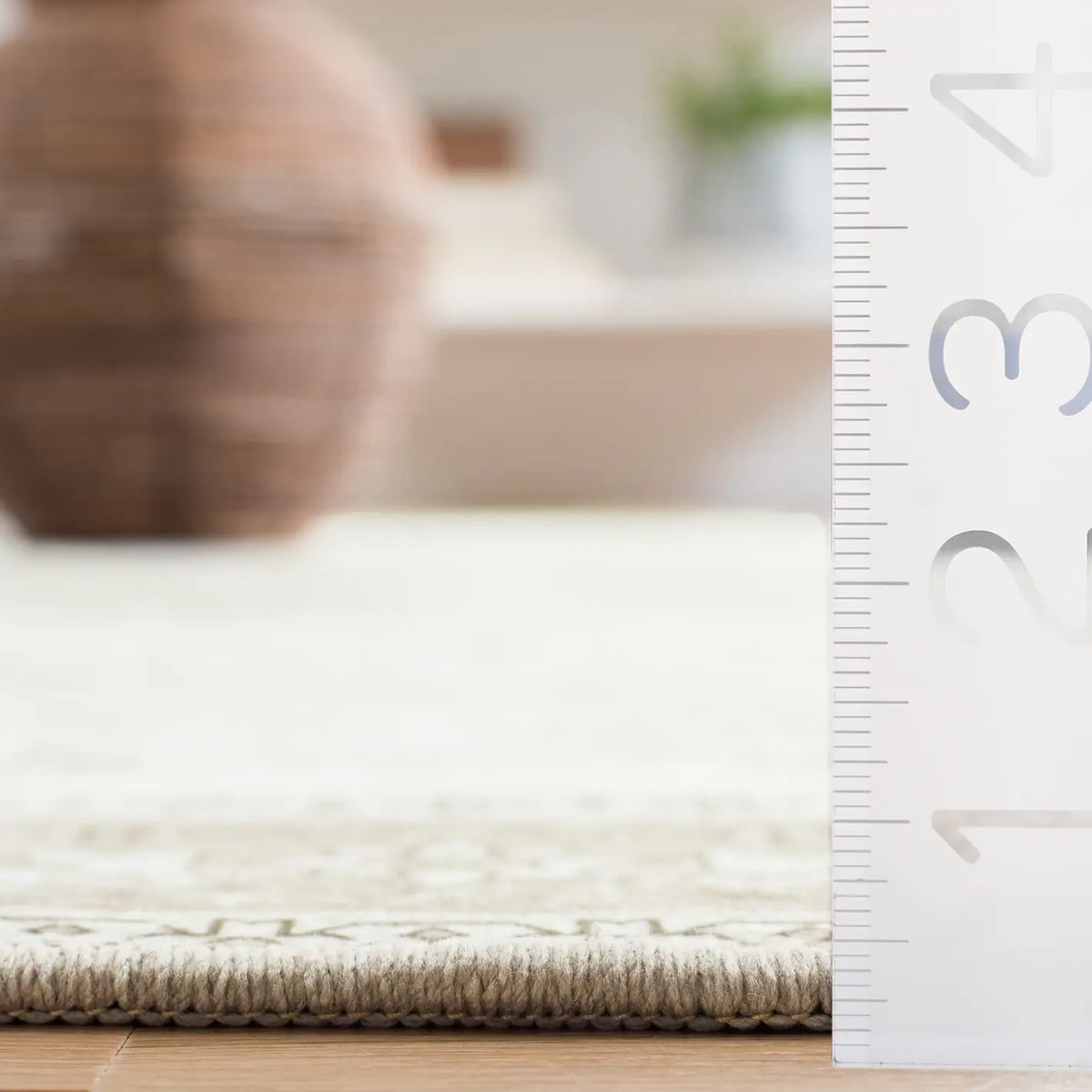 Safavieh Tucson 4'-0" x 6'-0" Rug in Sage / Ivory